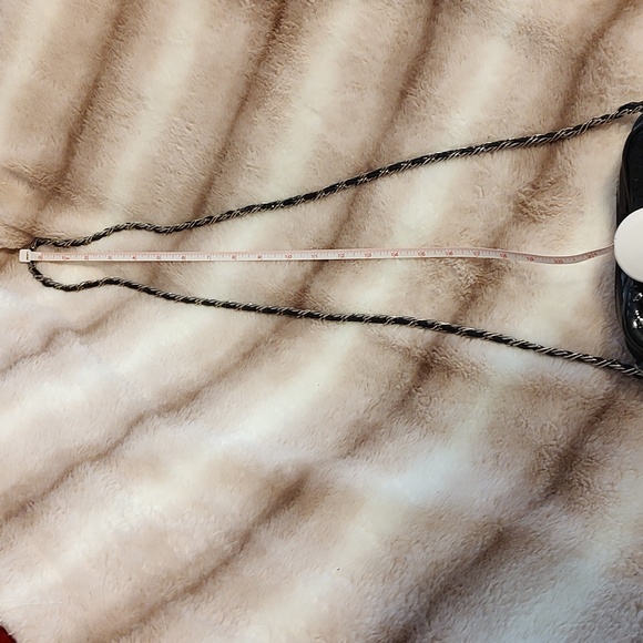 Faux leather mini black crossbody bag - Picture 6 of 11